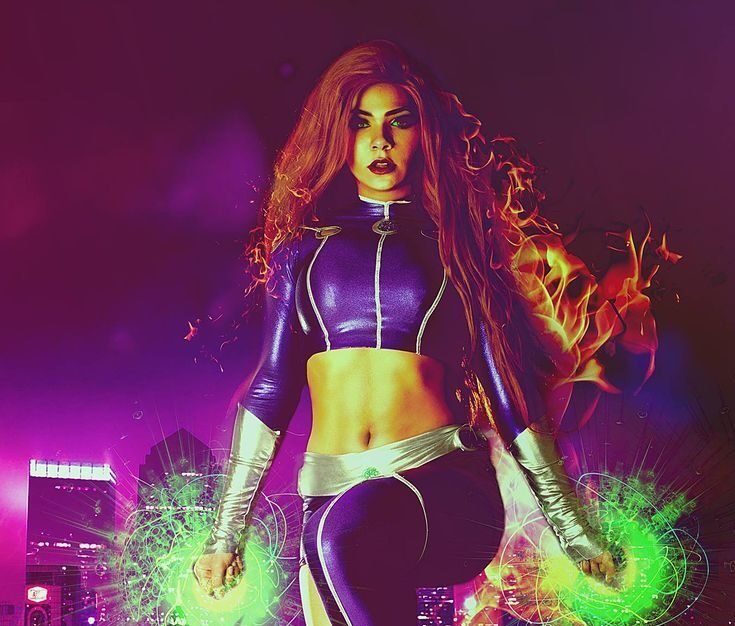Starfire Costume Guide